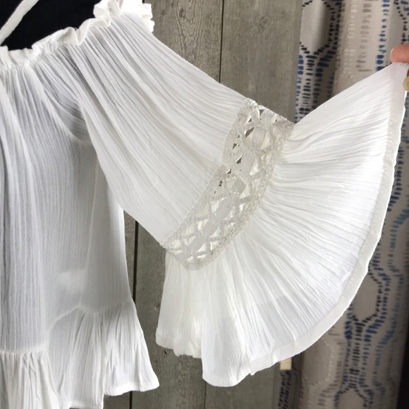 OFF-THE-SHOULDER CROP TOP - Picture 3 of 7